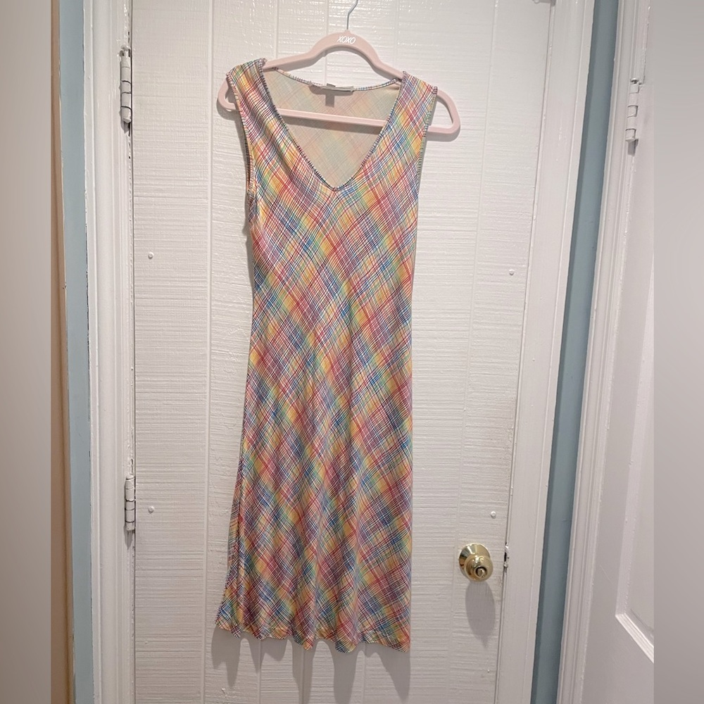 Diane von Furstenberg Multi Color Dress  - Size 8 EUC